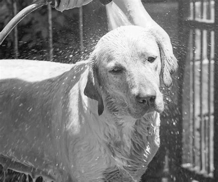 How often should you wash a Labrador